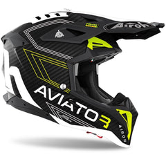 Airoh Aviator 3 Primal Yellow Matt Helmet