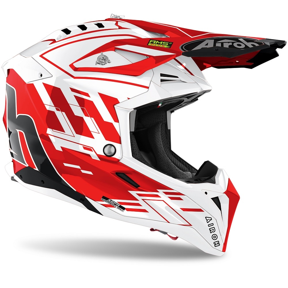 Airoh Aviator 3 Rampage Red Gloss Helmet