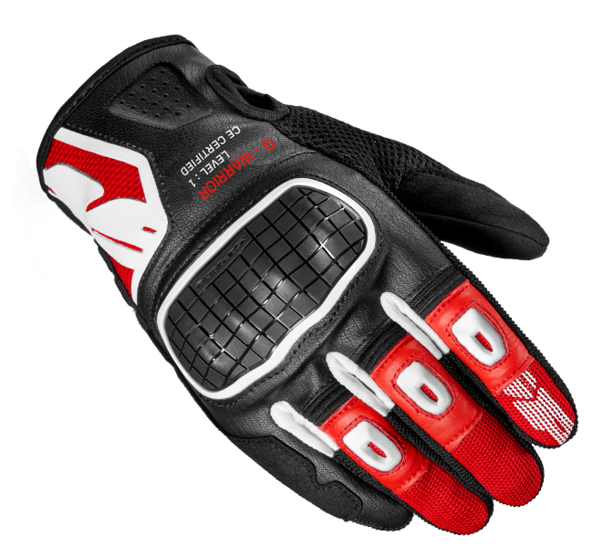 Spidi G-Warrior Black/Red Glove