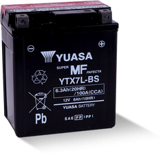 Yuasa YTX7L-BS Battery (Indonesia, w/ Acid Pack)