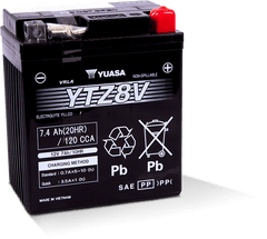 Yuasa YTZ8V Battery (Vietnam, Wet Charged)