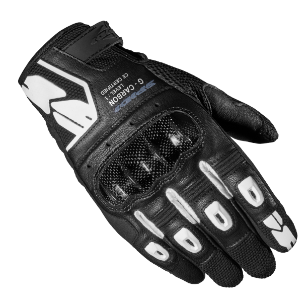 Spidi G-Carbon Glove Black/White (11)