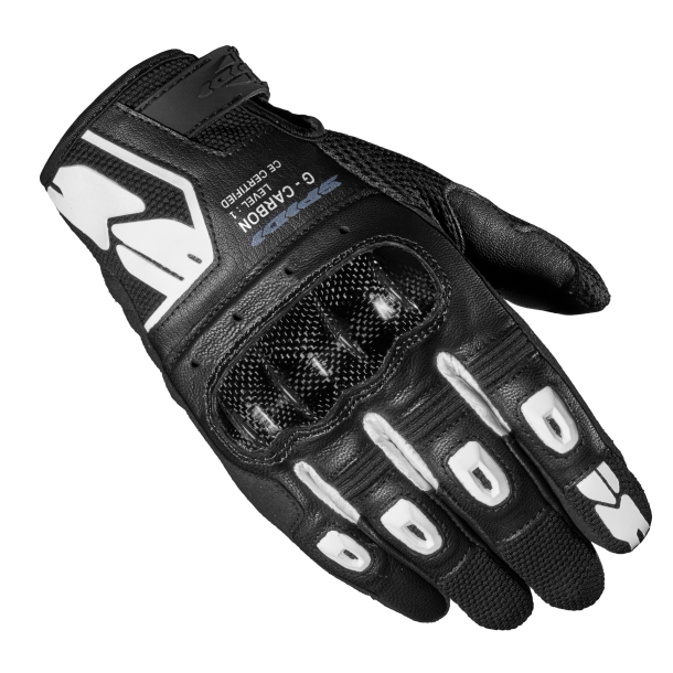 Spidi G-Carbon Black/White Glove