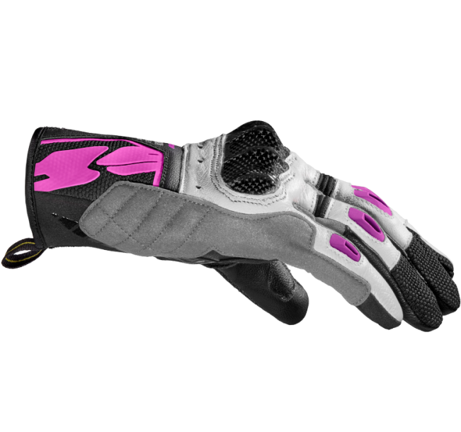 Spidi G-Carbon Black Fuchsia Lady Glove