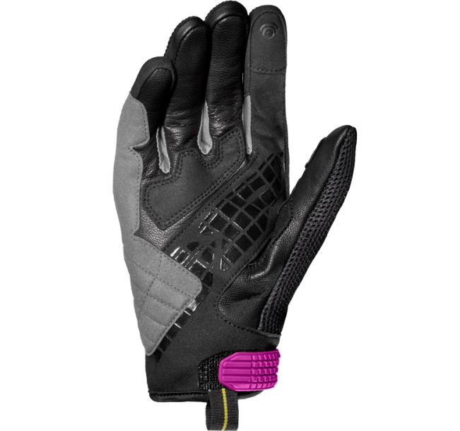 Spidi G-Carbon Black Fuchsia Lady Glove