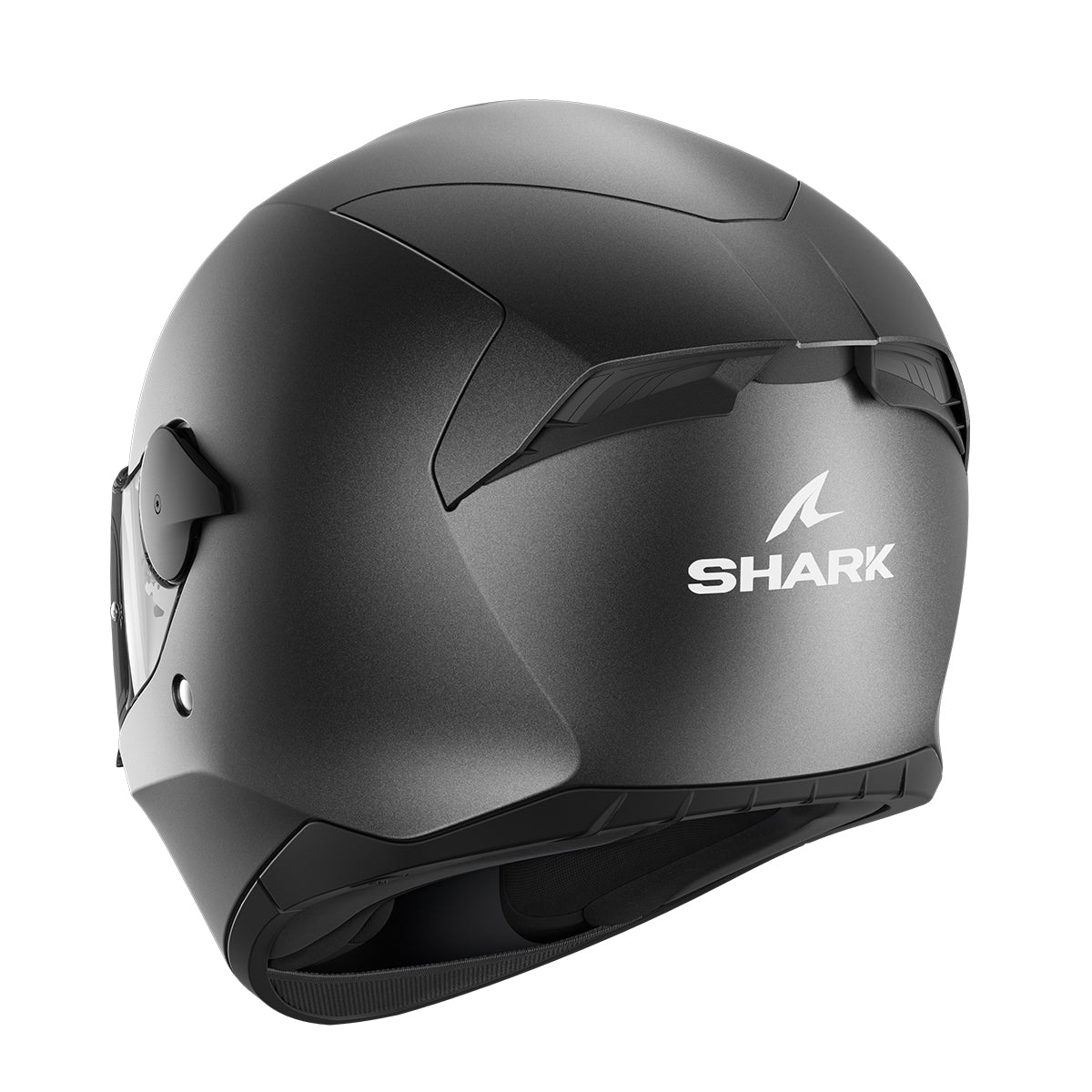 Shark D-Skwal 2 Blank Gun Metal Helmet (A06)