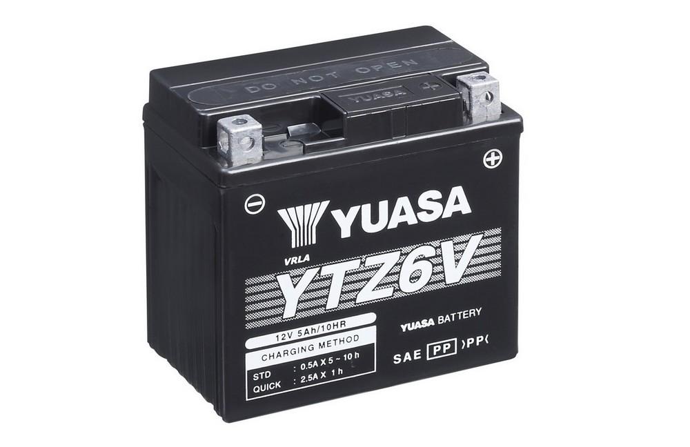 Yuasa YTZ6V Battery (Vietnam, Wet Charged)