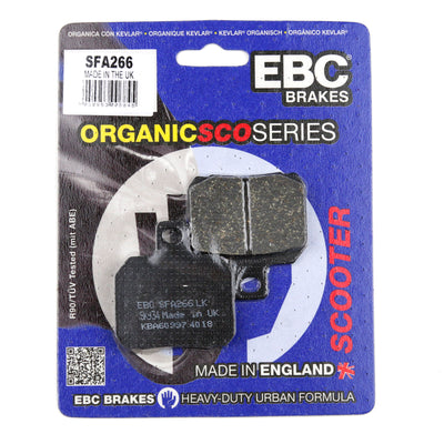 EBC Brakes SFA266 Scooter Organic Brake Pad Set