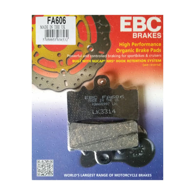 EBC Brakes FA606 Organic Brake Pad Set