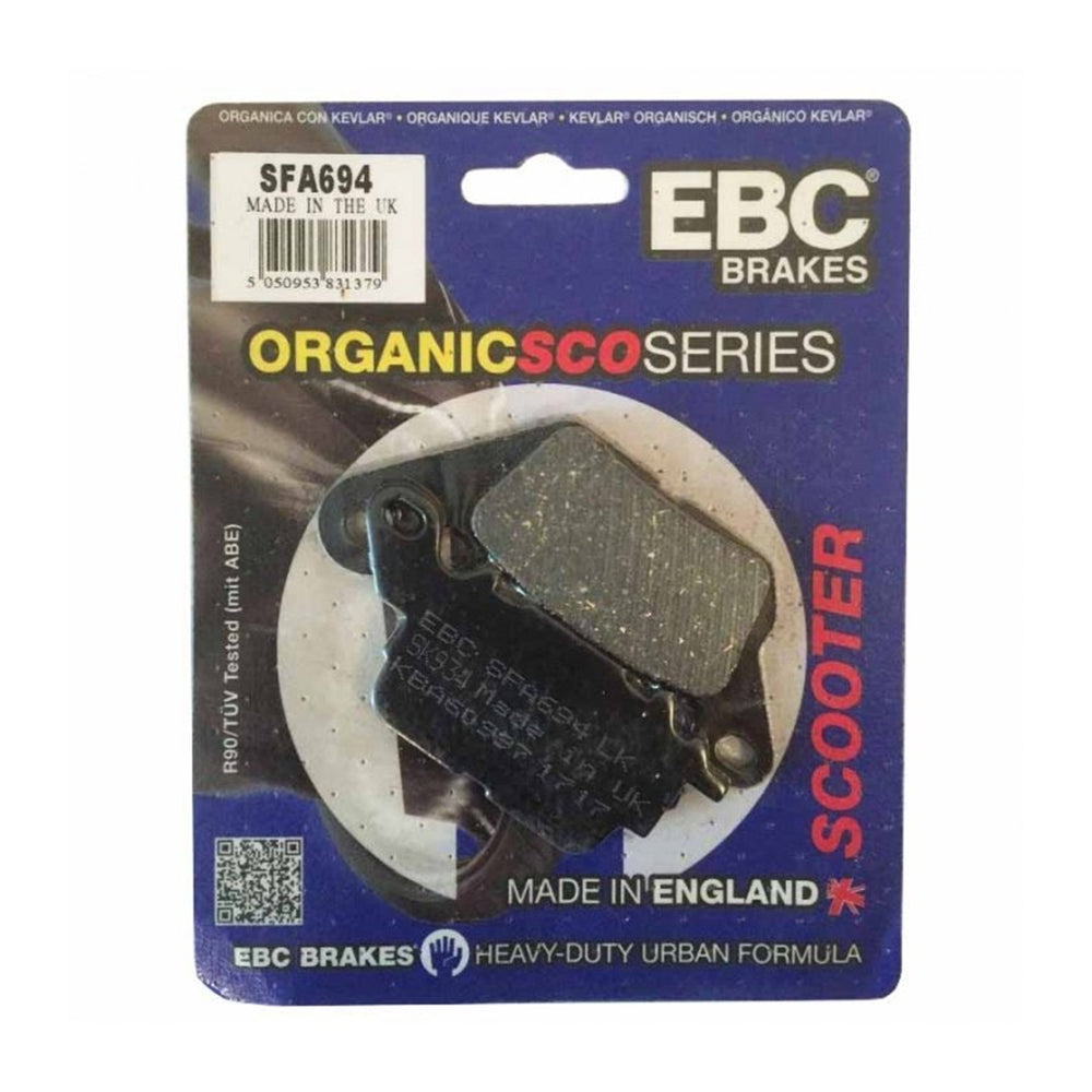 EBC Brakes SFA694 Scooter Organic Brake Pad Set