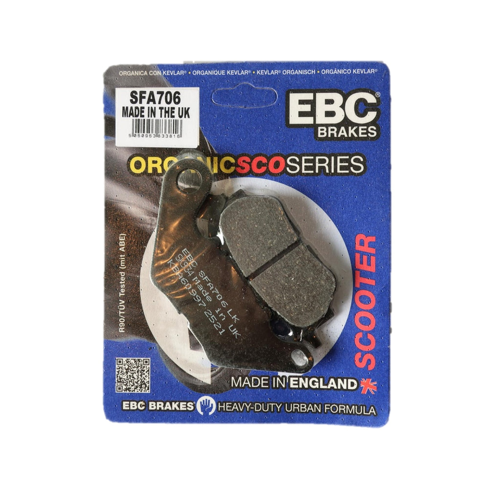 EBC Brakes SFA706 Scooter Organic Brake Pad Set