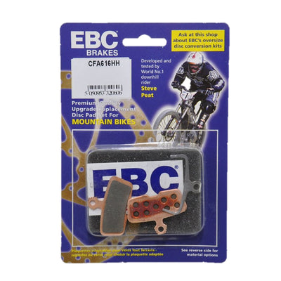 EBC Brakes CFA616HH Gold Sintered Longlife Bicycle Pad