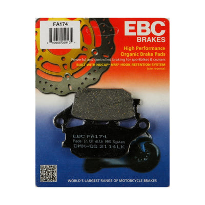 EBC Brakes FA174 Organic Brake Pad Set