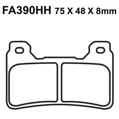 EBC Brakes FA390HH Sintered Brake Pad Set