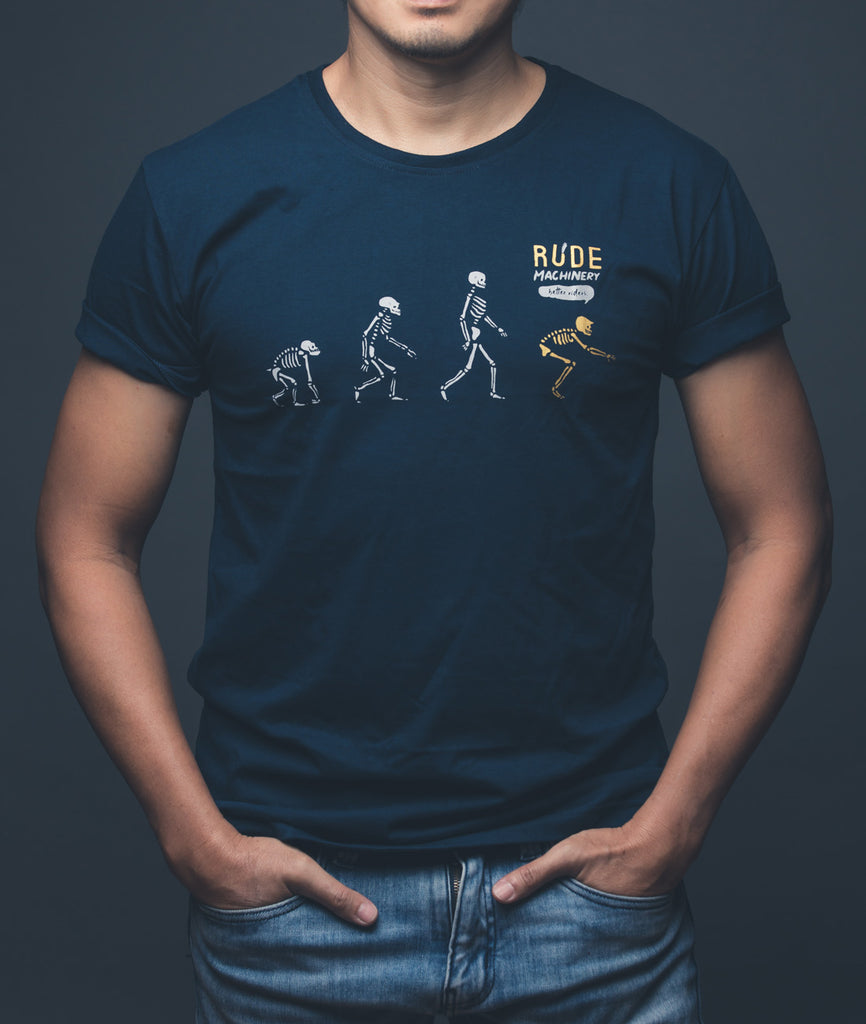 Rude Evolution Blue Tee