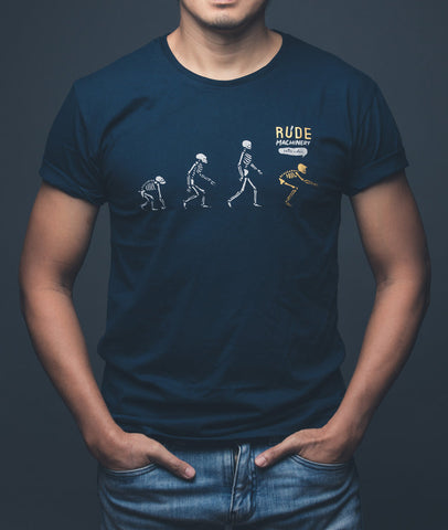 Rude Evolution Blue Tee