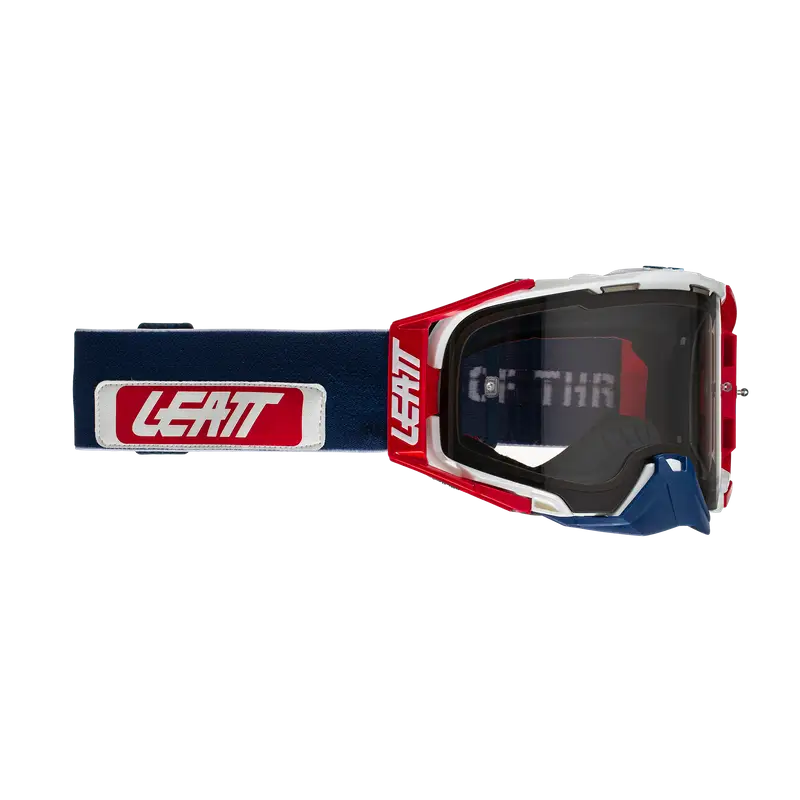 Leatt Goggle Velocity 6.5 Chilli/Blue Light Grey 58%