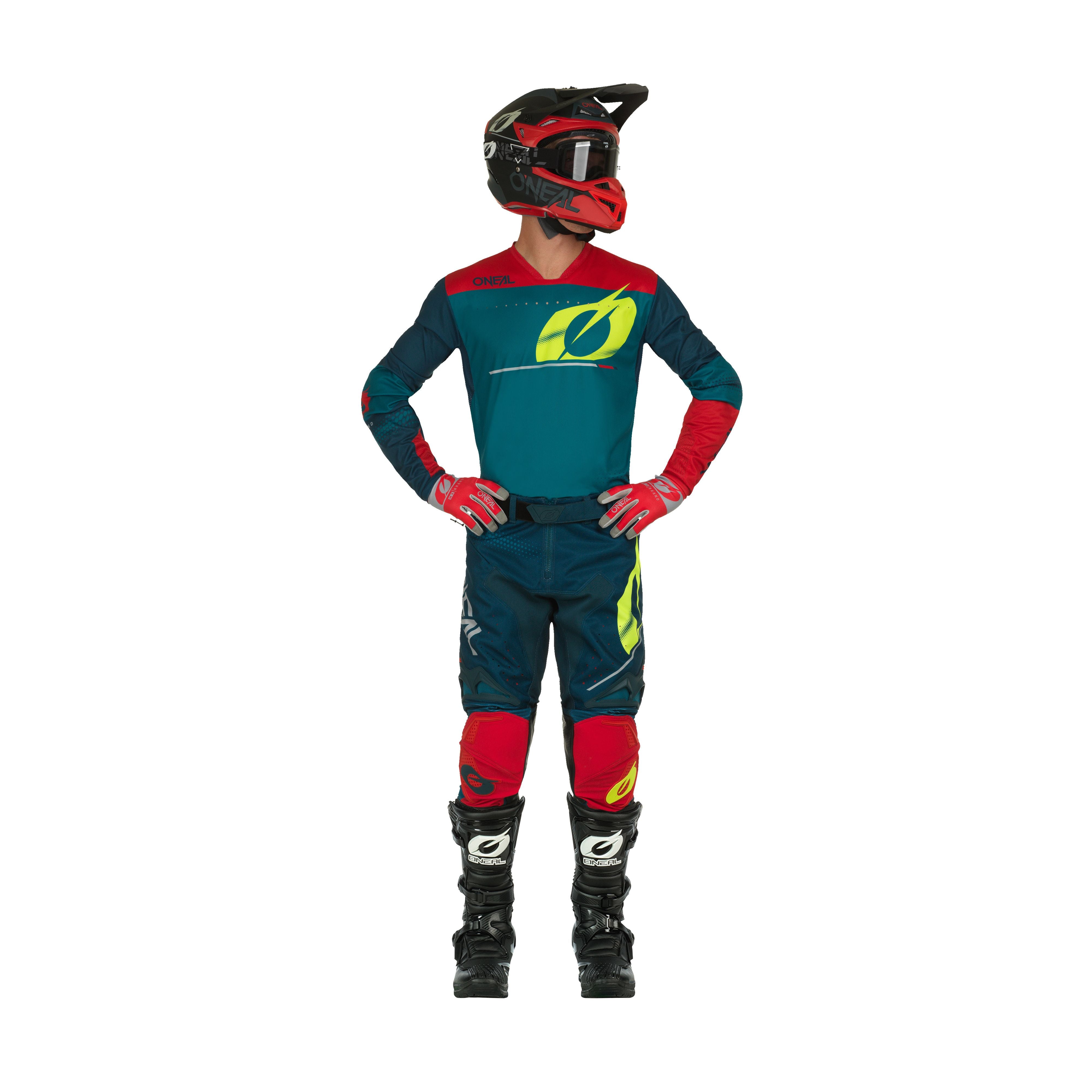 ONEAL HARDWEAR Jersey Set HAZE Blue/Red