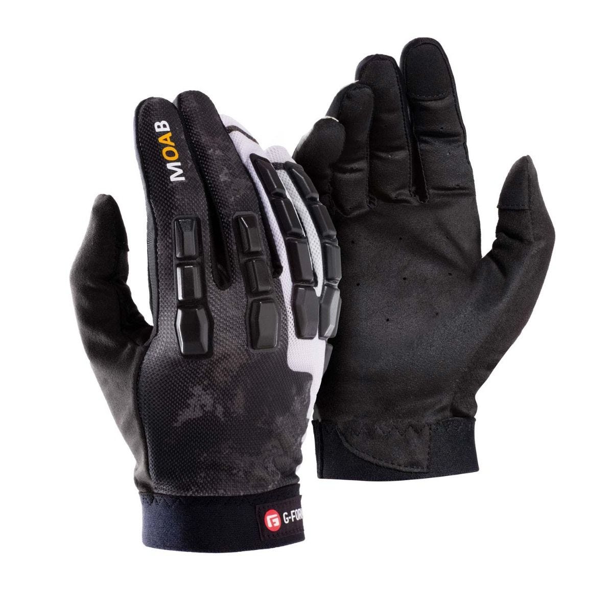 G-FORM Moab Black White Trail Gloves