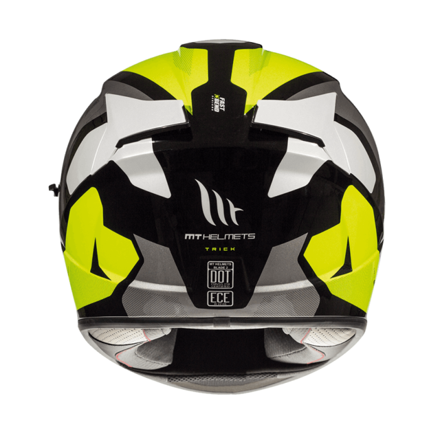 MT Helmets Blade 2 SV Trick C3 Gloss Pearl Fluor Yellow Helmet
