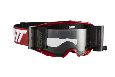 Leatt Goggle Velocity 6.5 Roll-Off Red/White Clear 83%