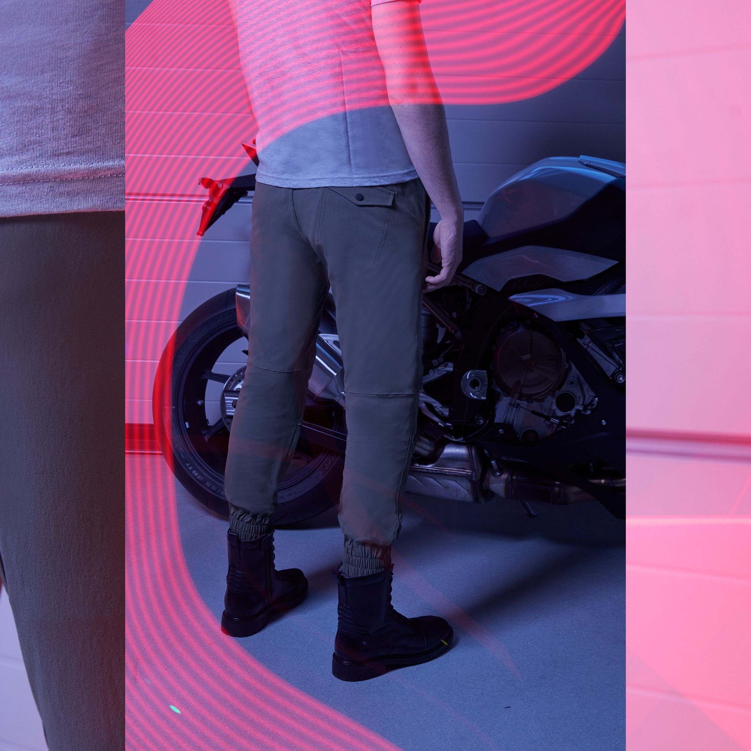 Spidi Moto Jogger Tex Pants Militar (265)