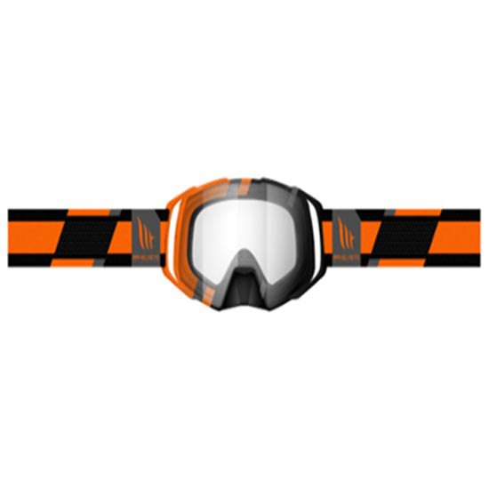 MT Helmets MX Evo Stripes Black/Orange Goggle