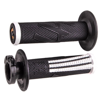 ODI EMIG PRO MX V2 Lock-On Grip - Black/ White