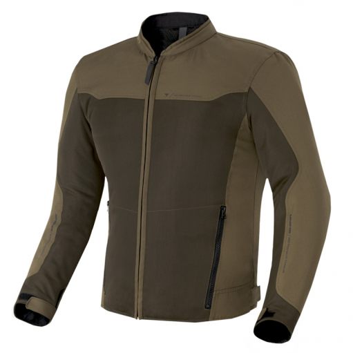 Shima OPENAIR Men Brown Mesh Jacket