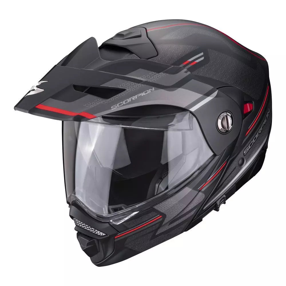 Scorpion ADX-2 Carrera Matt Black-Red Helmet