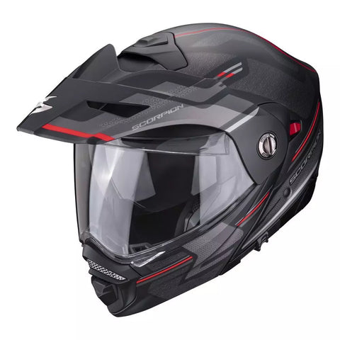Scorpion ADX-2 Carrera Matt Black-Red Helmet