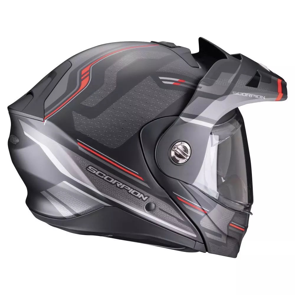 Scorpion ADX-2 Carrera Matt Black-Red Helmet