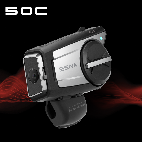 Sena 50C 4K Camera Bluetooth Headset (w/ SOUND BY Harman Kardon)