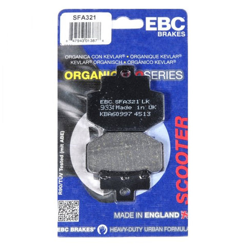 EBC Brakes SFA321 Scooter Organic Brake Pad Set