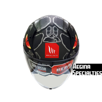 [Limited Edition] MT Helmets Avenue SV Selector A2 Matt Gray Helmet