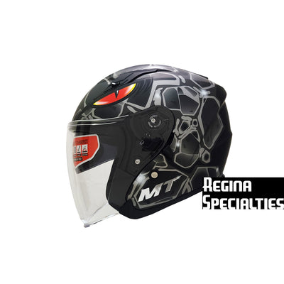 [Limited Edition] MT Helmets Avenue SV Selector A2 Matt Gray Helmet