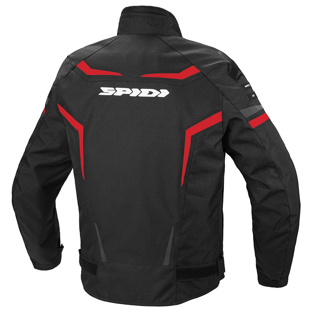 Spidi Sportmaster H2Out Black/ Red Jacket (21)