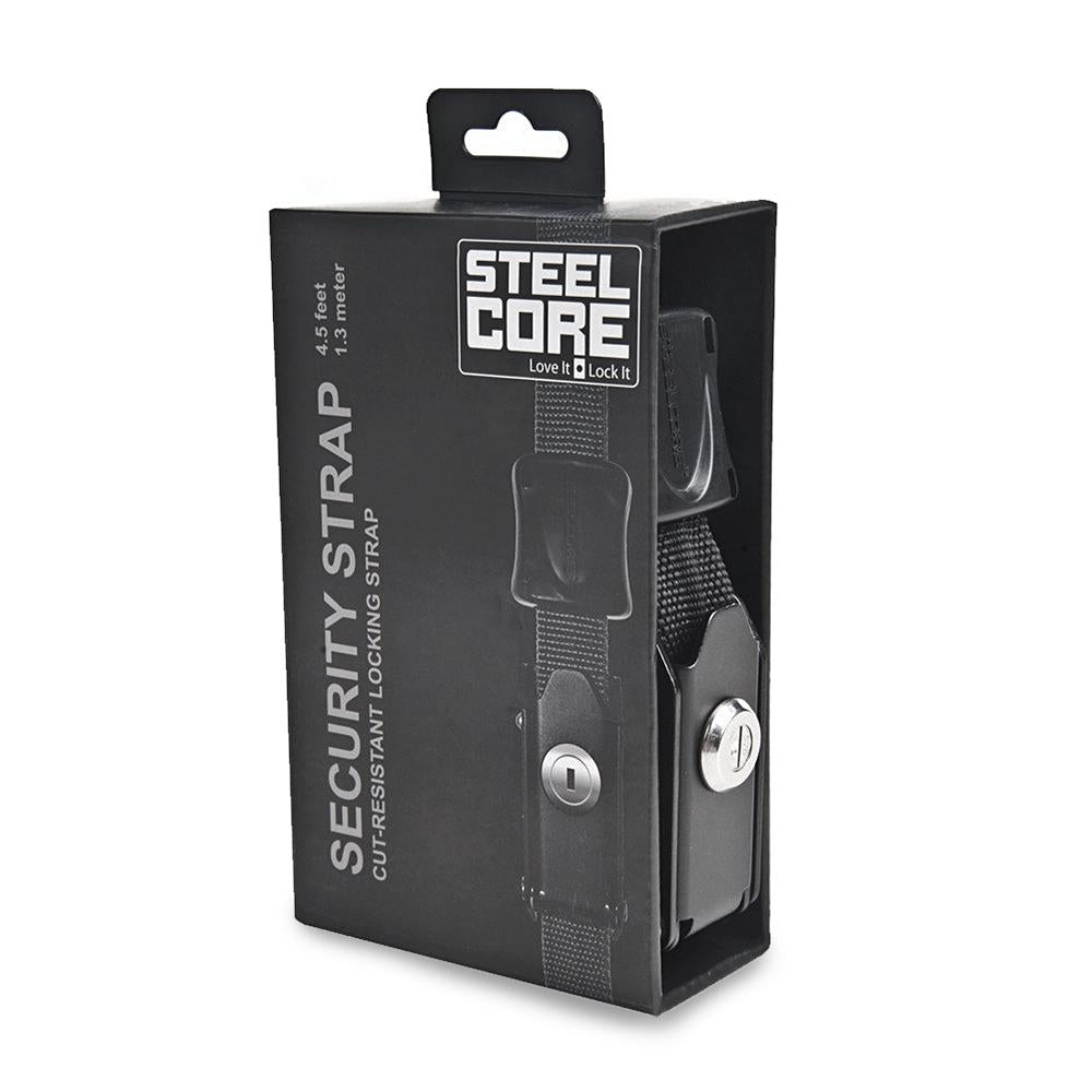 Kriega Steelcore Security Strap 4.5ft - Black