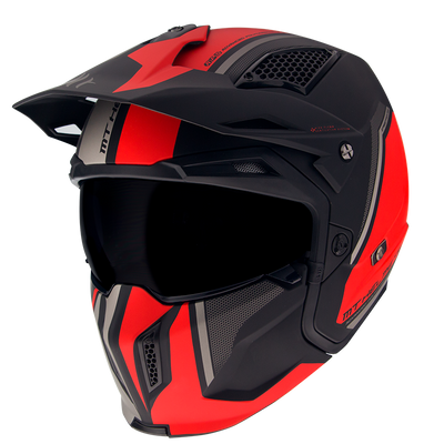 MT Helmets Streetfighter SV Twin C5 Matt Red Helmet