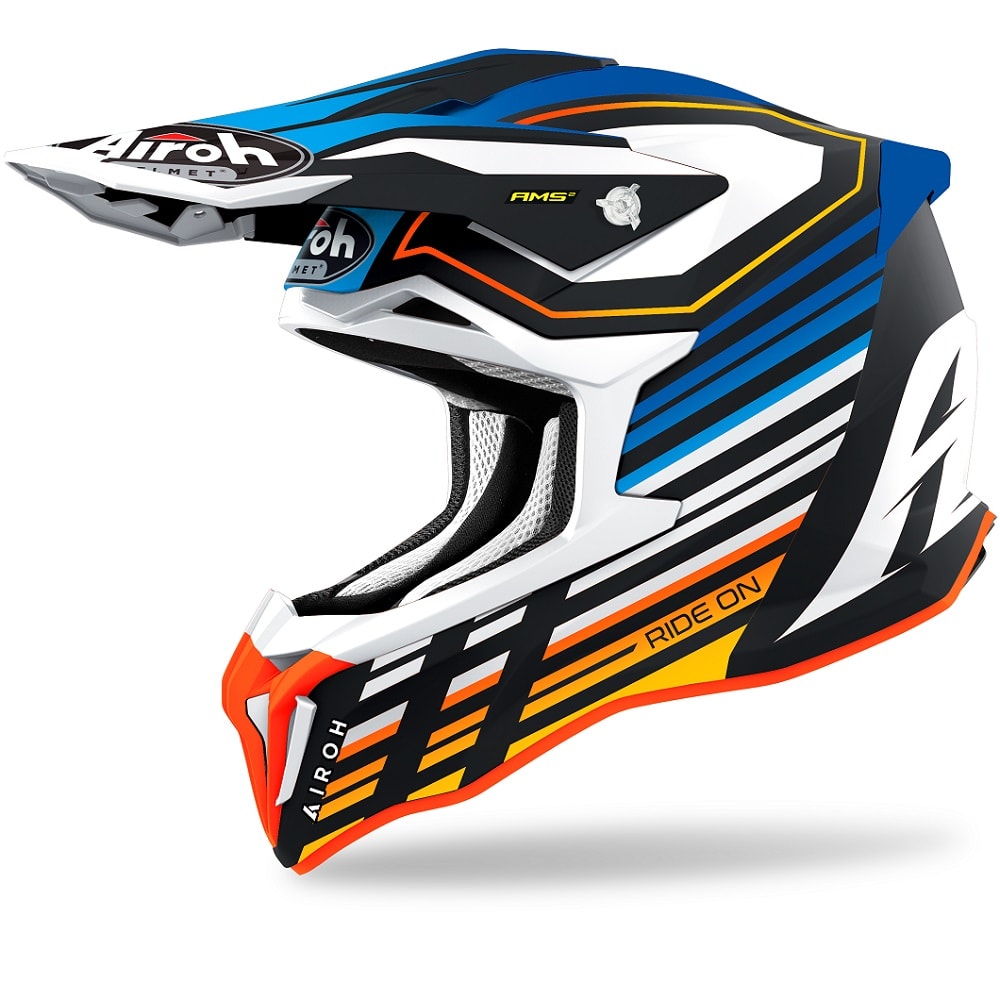 Airoh Strycker Shaded Blue Matt Helmet