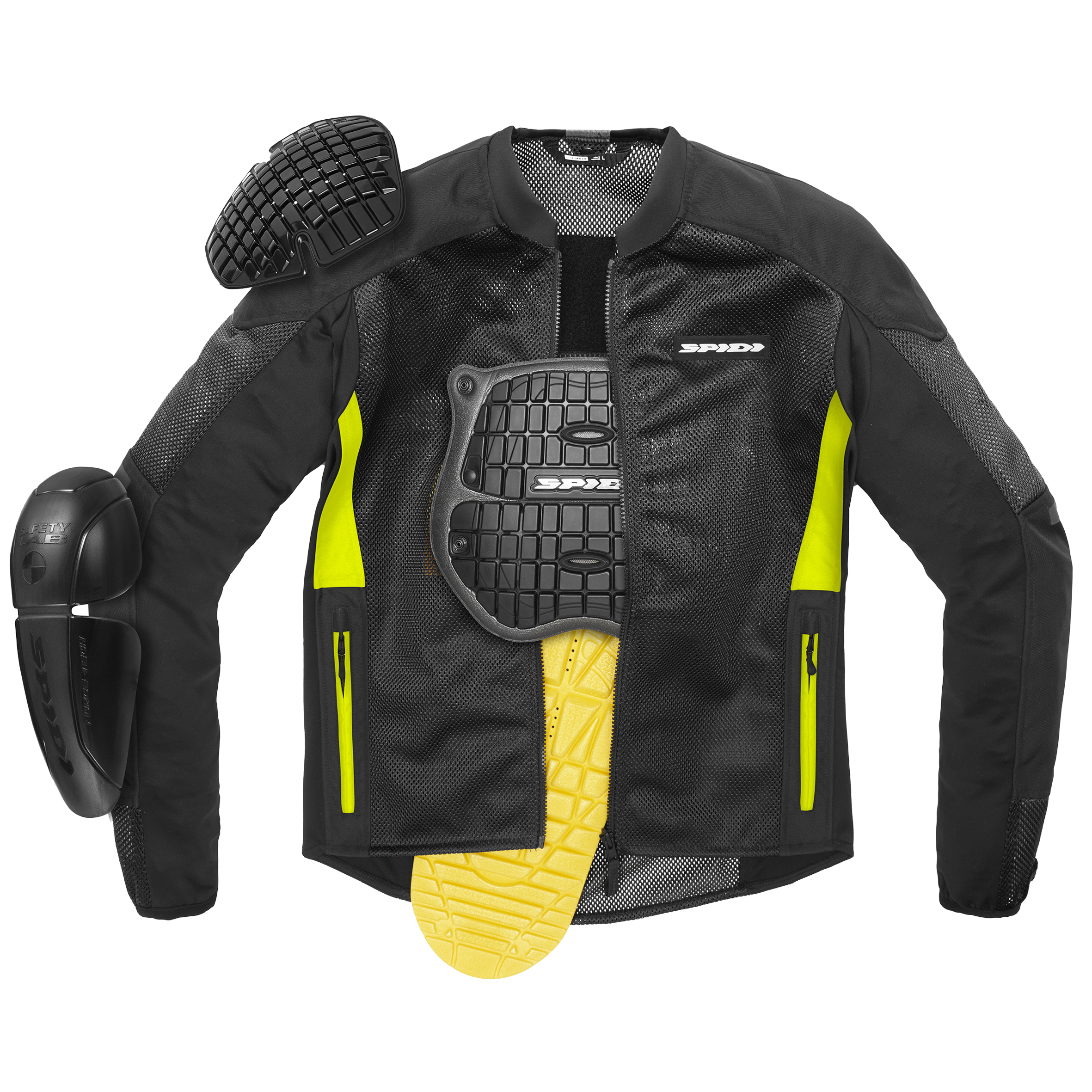 Spidi Super Net Yellow Fluo Jacket (486)