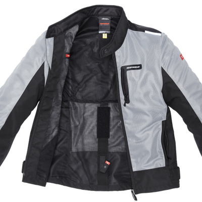 Spidi Solar Net Tex Black Grey 10 Jacket