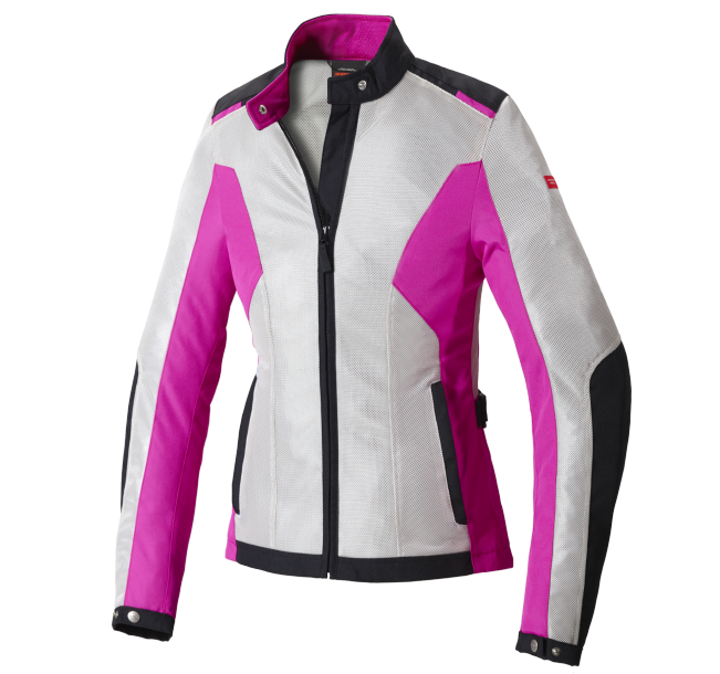 Spidi Solar Net Lady Black/Fuchsia Jacket