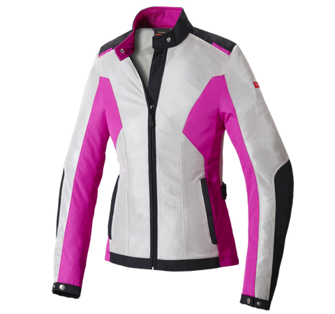 Spidi Solar Net Lady Black/Fuchsia Jacket