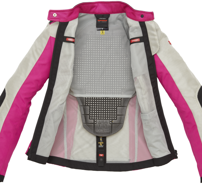 Spidi Solar Net Lady Black/Fuchsia Jacket