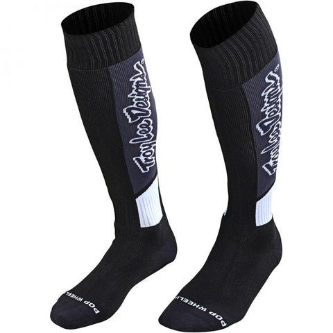 Troy Lee Designs GP MX Coolmax Thick Sock Vox Black