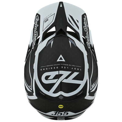 Troy Lee Designs SE5 Carbon Helmet W/MIPS MXSE Black / White