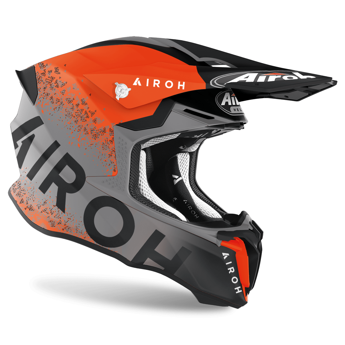 Airoh Twist 2.0 Bit Orange Matt Helmet