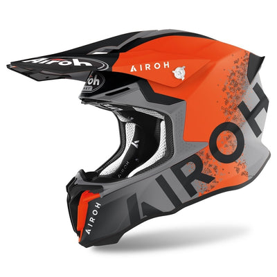 Airoh Twist 2.0 Bit Orange Matt Helmet