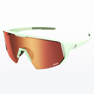 Melon Alleycat Sunglasses (trail) - Glow in Dark Ltd Ed/ Black Highlights/ Red Chrome (Ltd Edition)